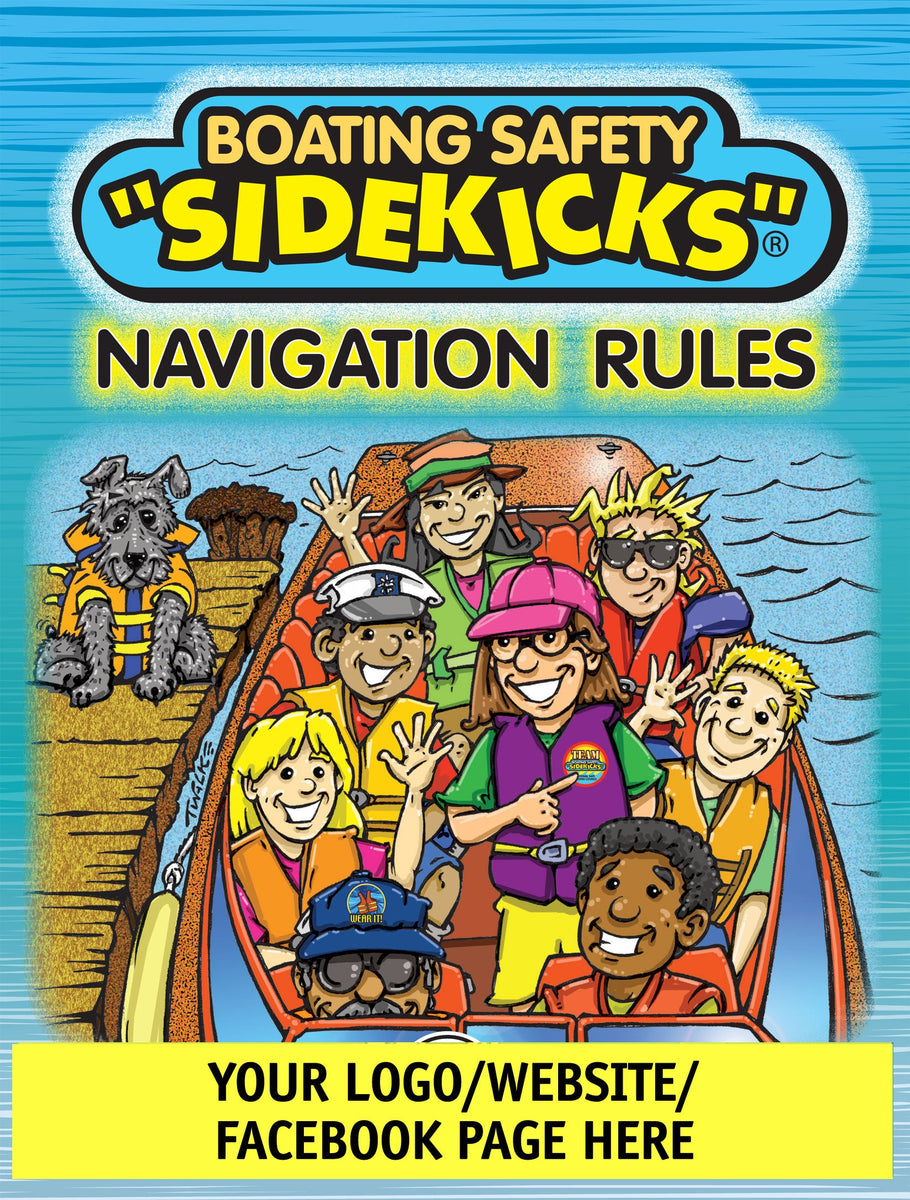 Navigation Rules 50 custom books – Boating Safety Sidekicks