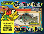 Color-a-Fish (Bilingual) 1,000 custom books