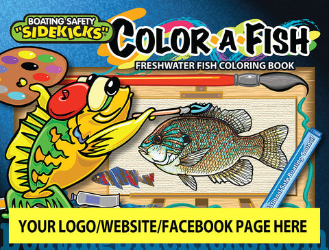 Color-a-Fish (English) 100 custom books